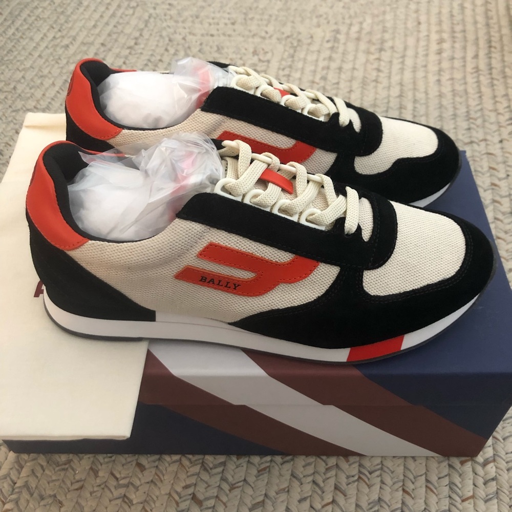 Bally Gavins Mixed Media Sneakers